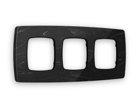 Рамка OMEGA Opera (Черный мрамор) 3-ая OF940703