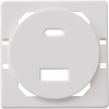 Donel Лицевая панель для USB зарядного устройства A+C, белый, серия N96 Collect, DTP286033