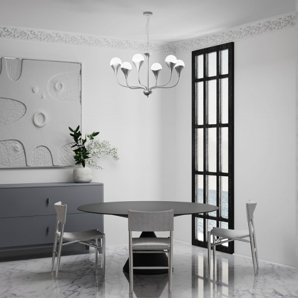 Подвесной светильник 60169/6 никель Eurosvet Calyx