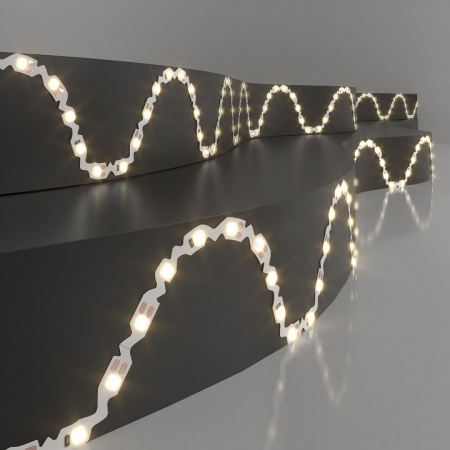 Светодиодная лента Лента светодиодная гибкая 12V 6W 60 Led S 2835 P20 теплый белый Elektrostandard 12V 6W IP20 a052852