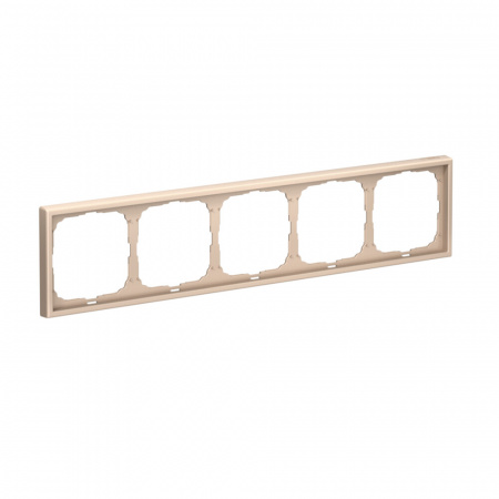 Systeme Electric ArtGallery Песочный Рамка 5-ая, универсальная