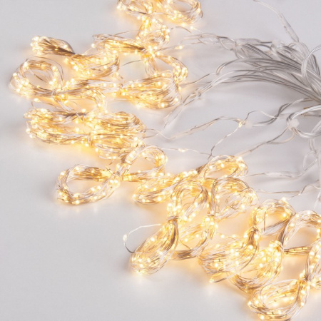 Гирлянда занавес 'роса' теплый белый 2*2,6М IP20 200-006 Eurosvet 200-006