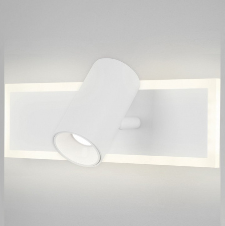 Настенный светодиодный светильник с USB и Type-C 20127/1 LED белый Eurosvet Binar