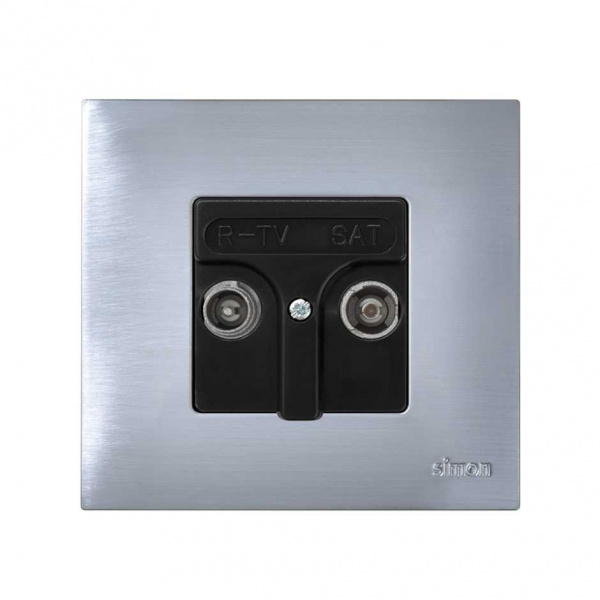 Simon 27 Графит Накладка на 75466-, 75467-, 75468-69, 75474-39