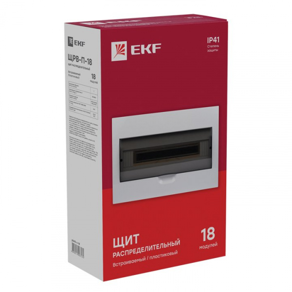 EKF PROxima Щит распред. встраиваемый ЩРВ-П-18 IP41