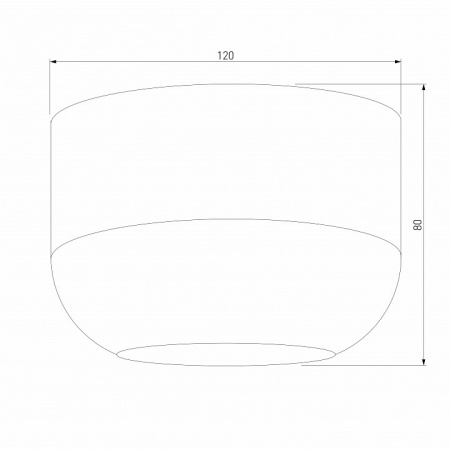 Светильник накладной светодиодный Onde 15W 4000K белый 25046/LED Elektrostandard Onde a064199