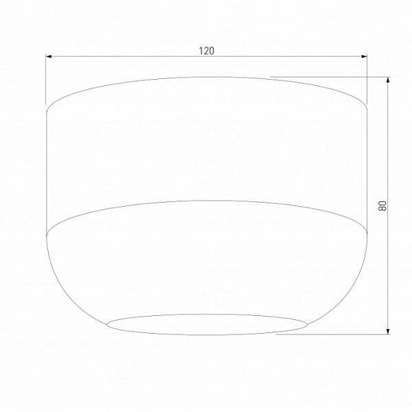 Светильник накладной светодиодный Onde 15W 4000K белый 25046/LED Elektrostandard Onde a064199