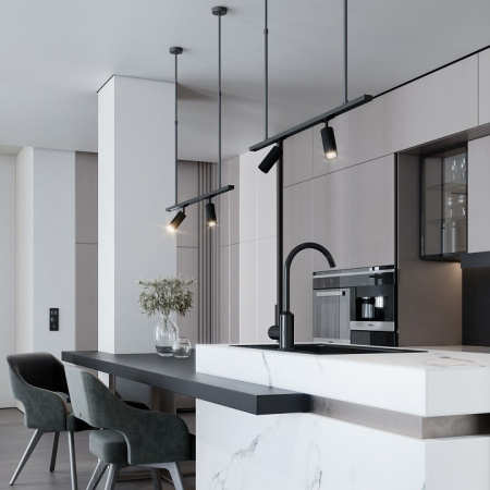 Штанга для однофазного шинопровода 500-1000мм (черный) 85136/00 Elektrostandard  a065262