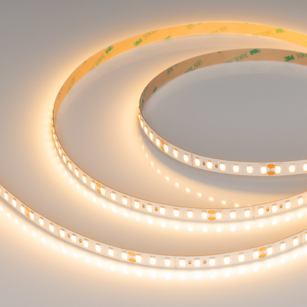 Arlight Лента ULTRA-C126-10mm 24V Warm2700 (14.4 W/m, IP20, 5630, 5m) (высок.эфф.200 лм/Вт)