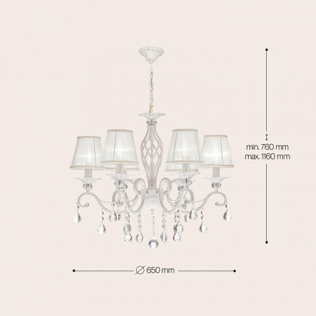 Люстра ARM247-06-G Maytoni Grace