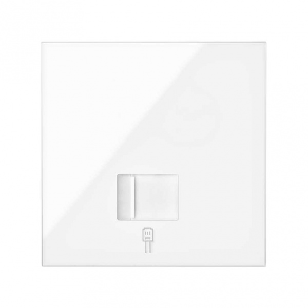 Simon 100 Розетка RJ45 Cat.6 с адаптером