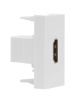 Donel Розетка HDMI, 1мод., бел. (22.5х45мм), DECF29W