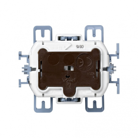 Simon 73 loft Мех Кнопка звонка 1-клавишная с подсветкой