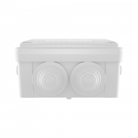 DKC Коробка ответвительная с 8+2 кабельными вводами д.25/20 мм,IP55,100х100х50 мм (розница)