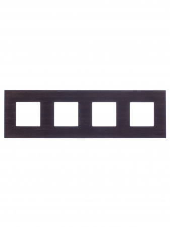ABB NIE Zenit Венге Рамка 4-я 2+2+2+2 мод