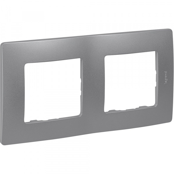 Legrand Etika Алюминий Рамка 2-ая