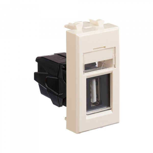 DKC Avanti Ванильная дымка Розетка тип А-А USB 2.0 1 модуль