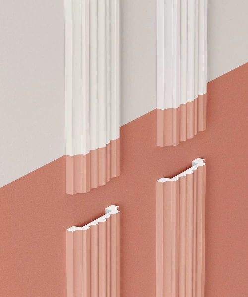 Молдинг MX021, 99х23, 2000мм, Экополимер/17