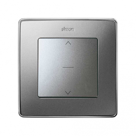Simon 82 Detail Алюминий Накладка на 3-х позицион. мех.управл. работой жалюзи