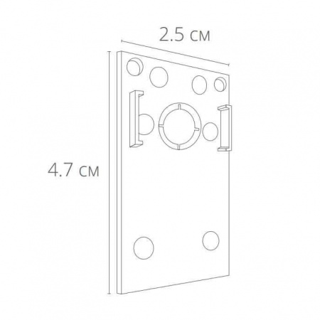 Заглушка Arte Lamp Linea-Accessories A482133