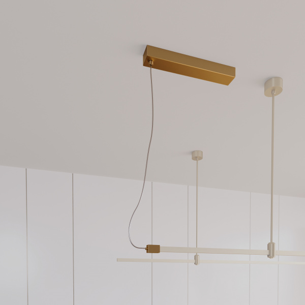 Arlight Потолочный короб ART-APRIORI-POWER-BOX-SIDE-L1500 (GD) (IP20 Металл, 3 года)