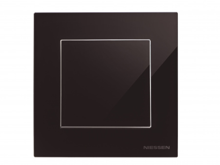 ABB SKY Стекло чёрное Рамка 1-постовая