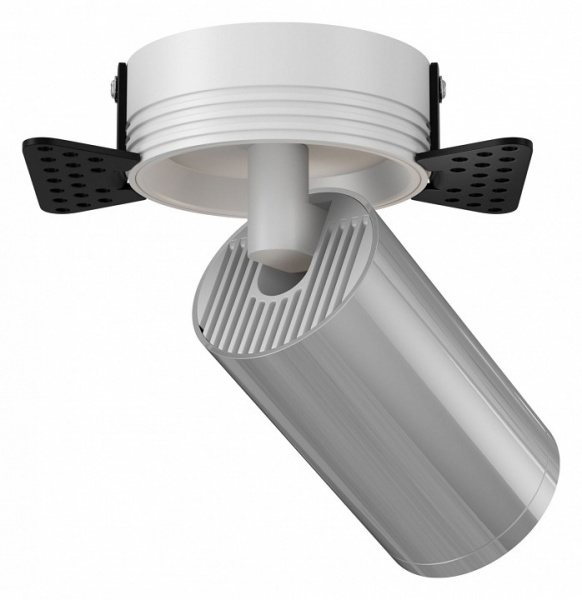 Встраиваемый светильник (Набор) C058CL-1WCH(C058CL-01W(1шт.), TRA020-01CH(1шт.), DLA048-01W(1шт.)) Maytoni Focus S