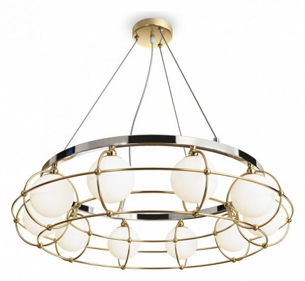 Подвесной светильник MOD312PL-10GCH Maytoni Carcass