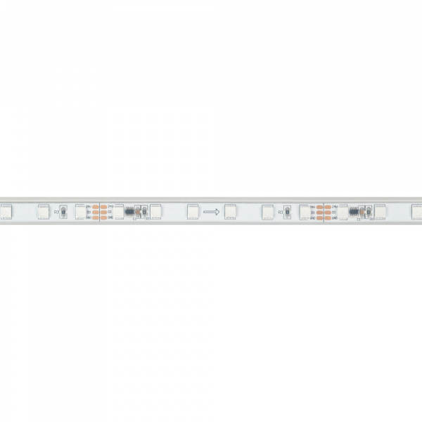 Arlight Лента герметичная SPI-P-F72-11mm 24V RGB-PX6 (14.4 W/m, IP66, 3535, 5m) (бегущий огонь)