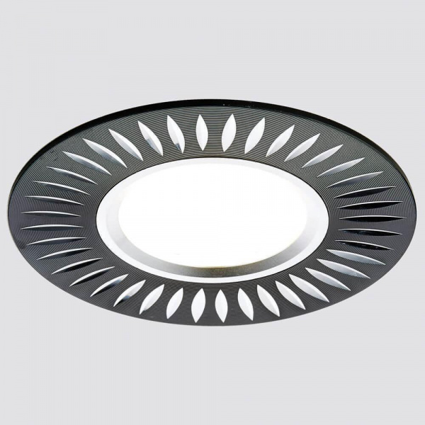 Встраиваемый светильник Ambrella light Classic A507 BK/AL