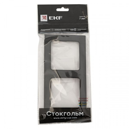 EKF PROxima Стокгольм Черный Рамка 2-ая