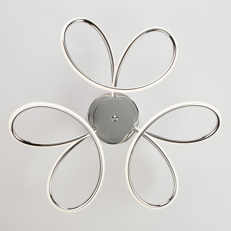 Светодиодный потолочный светильник 90083/3 хром Eurosvet Lozanna