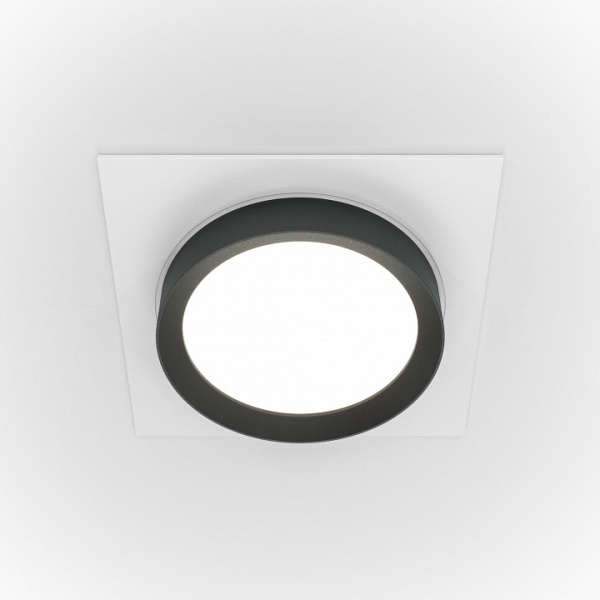 Встраиваемый светильник Downlight DL086-GX53-SQ-WB Maytoni Hoop