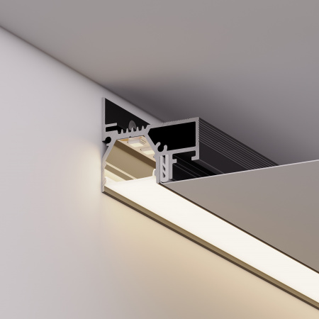 Профиль STRETCH-20-WALL-D-SIDE-2000 BLACK (Arlight, Алюминий)