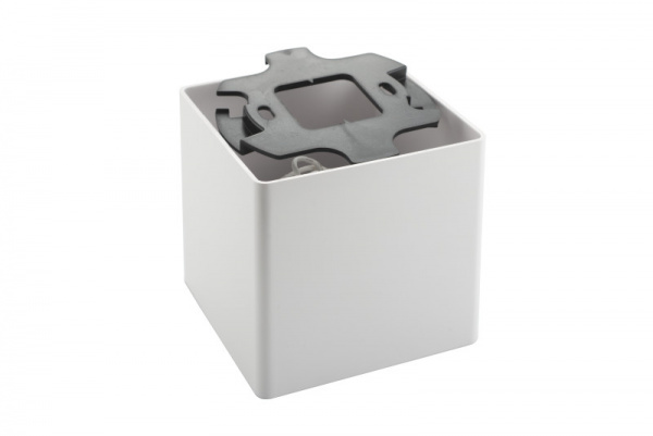 DK3030-WB Светильник накладной IP 20, 10 Вт, GU5.3, LED, белый/черный, пластик