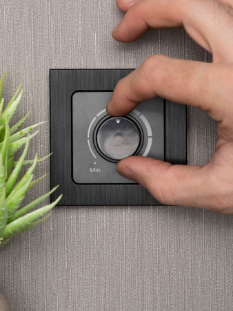 EKF PROxima Стокгольм Черный Светорегулятор, 600W, 220В