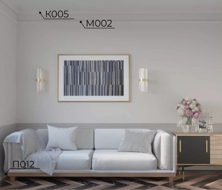 Плинтус PX012, 99х15, 2000мм, Экополимер/18