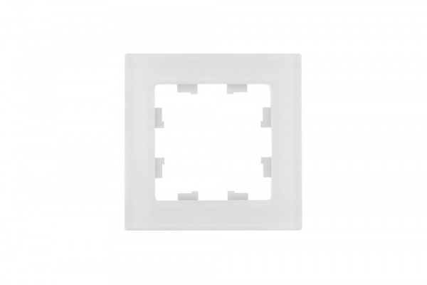 Systeme Electric AtlasDesign Nature Натуральное стекло Белый Рамка 1-ая