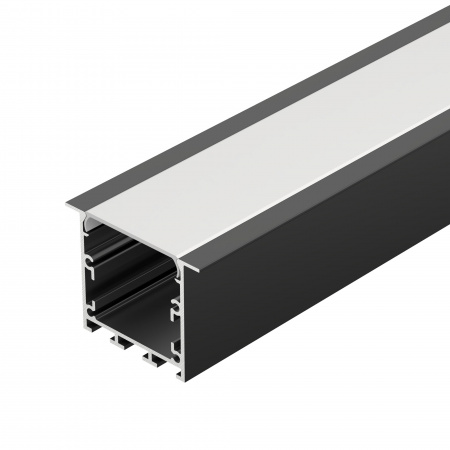 Arlight Профиль LINIA49-F-M-3000 BLACK (Алюминий)