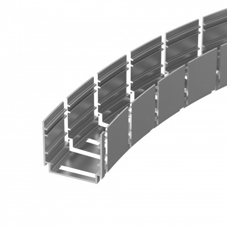 Профиль LINE-3535-BENT-SIDE-2000 ANOD (Arlight, Алюминий)