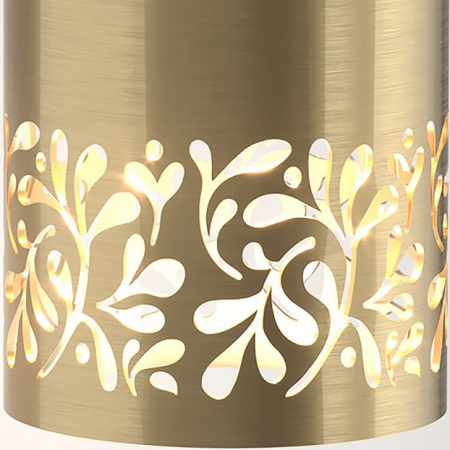 Бра с металлическим плафоном 50071/1B античная бронза Eurosvet Tracery