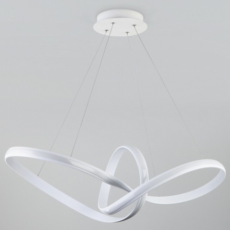 Подвесной светодиодный светильник 90174/1 белый Eurosvet Kink