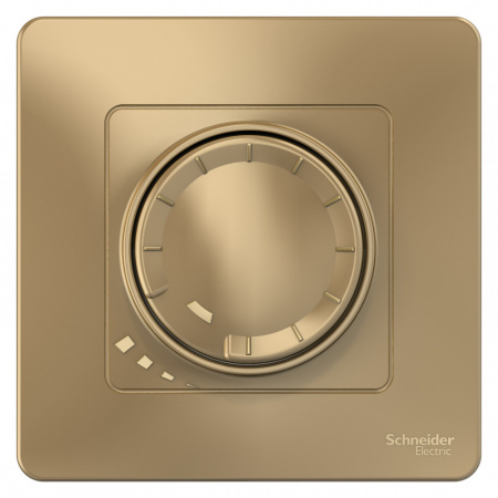 SE Blanca внутр Титан Светорегулятор (диммер) поворотно-нажимной 400Вт