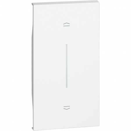 BT Living now Белый Лицевая панель для выключ рольставень (горизонтальн) 2 мод