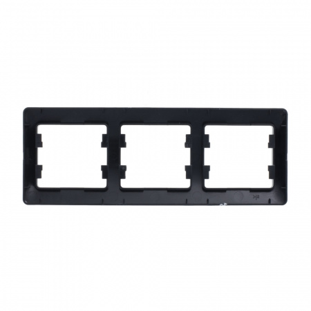 SE Glossa Антрацит Рамка 3-ая, горизонтальная