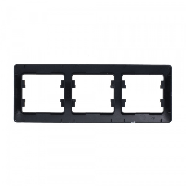 SE Glossa Антрацит Рамка 3-ая, горизонтальная
