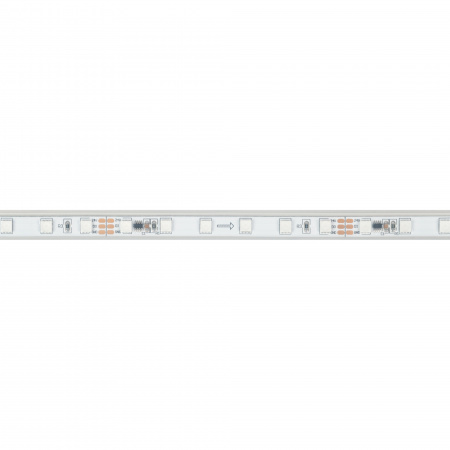 Arlight Лента герметичная SPI-P-F72-11mm 24V RGB-PX6 (14.4 W/m, IP66, 3535, 5m) (бегущий огонь)