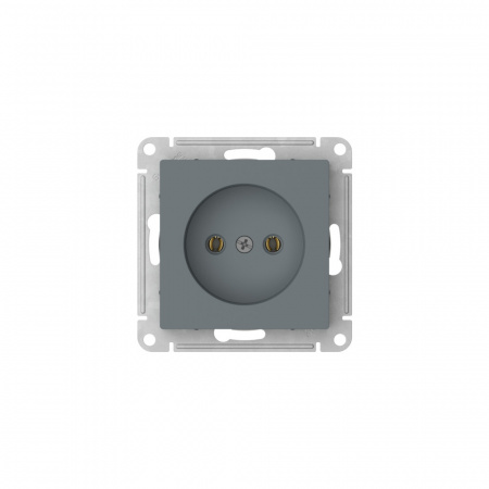 Systeme Electric AtlasDesign Грифель Розетка без заземления без шторок, 16А, мех., быстрозажим. клем.