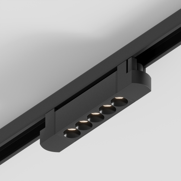 Трековый линейный светильник направленного света Skylite HSBL_0025 Однофазный, 213мм-3000К, чёрный