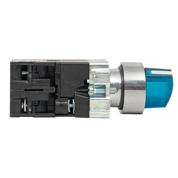 Переключатель BD33 3P c синей подсветкой 230В NO EKF PROxima Переключатель BD33 3P c синей подсветкой 230В NO EKF PROxima